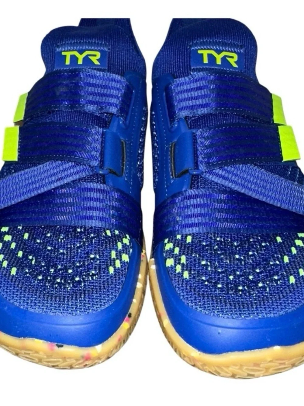 TYR DropZero Lifters Weightlifting Shoes Women's 8 / Men's 6.5 Blue Gym Training